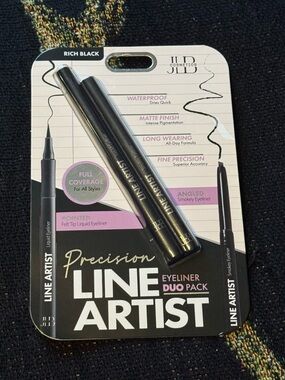 Line Artist Precision Eyeliner Duo Pack - Rich Black
